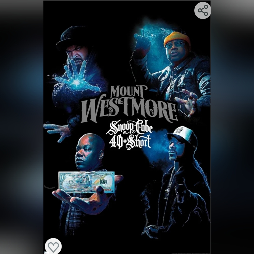 Trends International Mount Westmore - Snoop Cube 40 Short Group Wall Poster